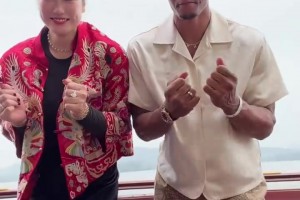 开拓者训练营开启！杨瀚森努力练底角三分！